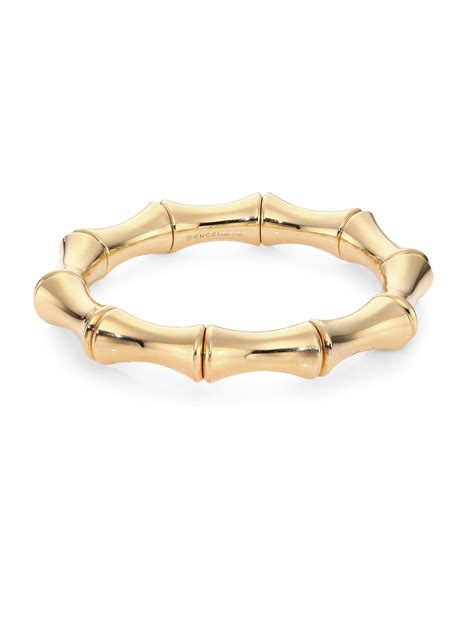 gucci bamboo bead bracelet|Gucci bamboo gold bracelet.